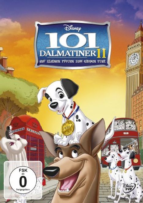 101 Dalmatiner 2: Auf kleinen Pfoten zum großen Star, DVD