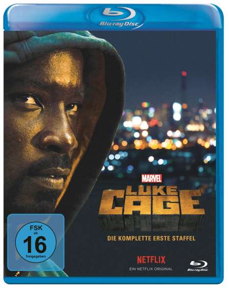 Luke Cage Staffel 1 (Blu-ray), 4 Blu-ray Discs