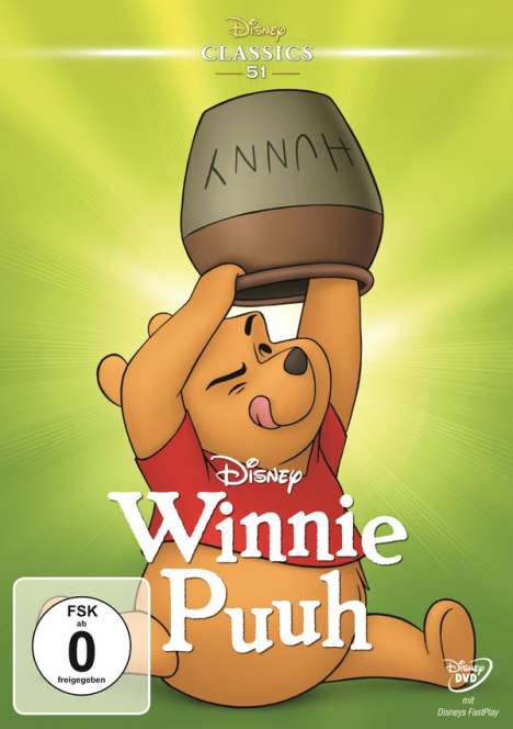 Winnie Puuh, DVD
