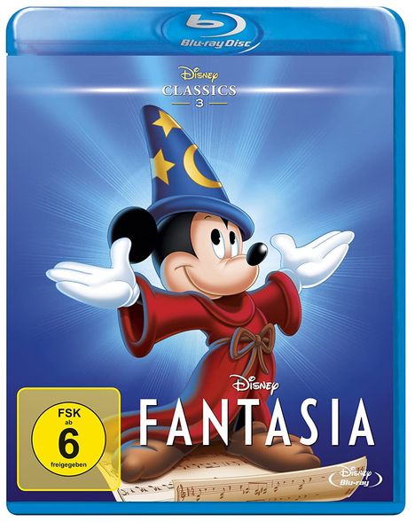 Fantasia (Blu-ray), Blu-ray Disc