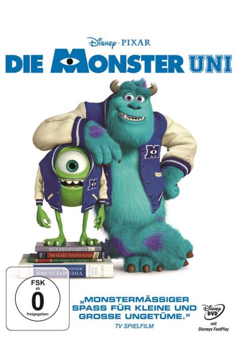 Die Monster Uni, DVD