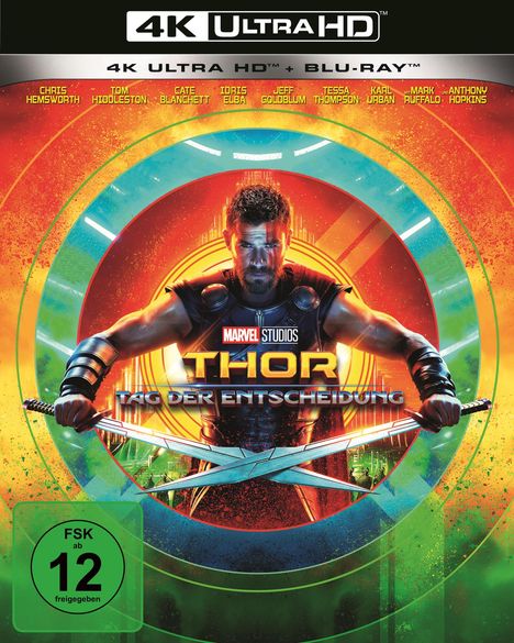 Thor: Tag der Entscheidung (Ultra HD Blu-ray &amp; Blu-ray), 1 Ultra HD Blu-ray und 1 Blu-ray Disc