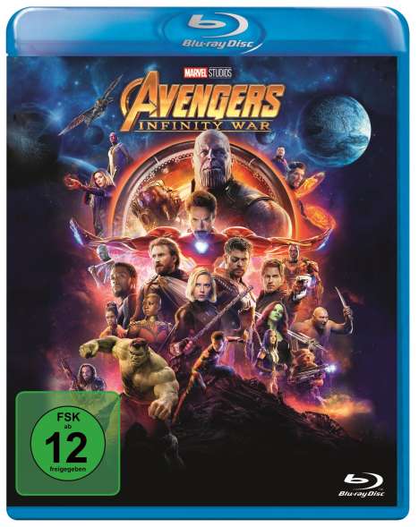 Avengers: Infinity War (Blu-ray), Blu-ray Disc