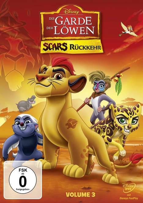 Die Garde der Löwen Vol. 3: Scars Rückkehr, DVD