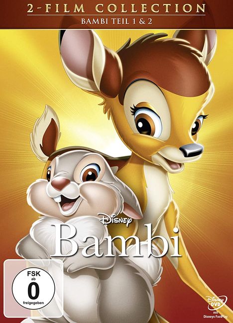 Bambi 1 &amp; 2, 2 DVDs