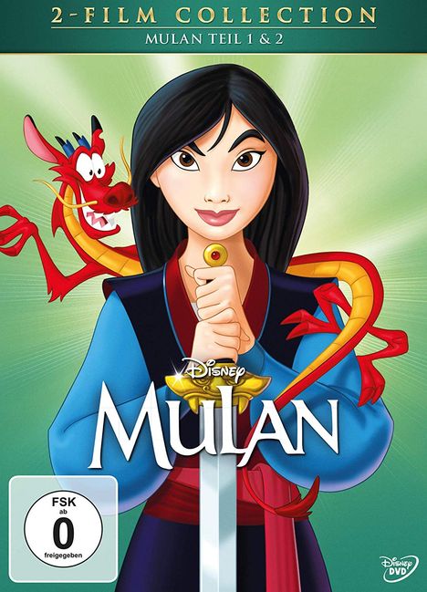 Mulan 1 &amp; 2, 2 DVDs