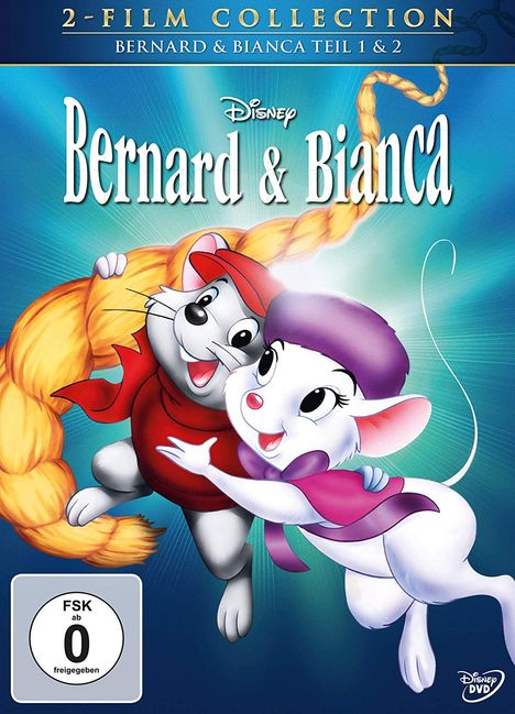 Bernard &amp; Bianca 1 &amp; 2, 2 DVDs