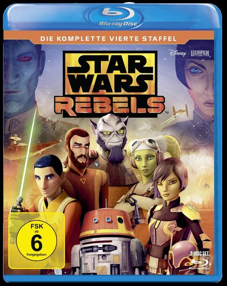 Star Wars Rebels Staffel 4 (finale Staffel) (Blu-ray), 2 Blu-ray Discs