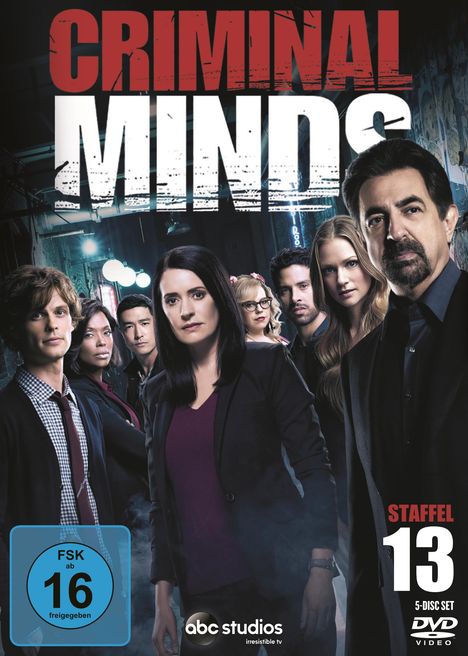 Criminal Minds Staffel 13, 5 DVDs
