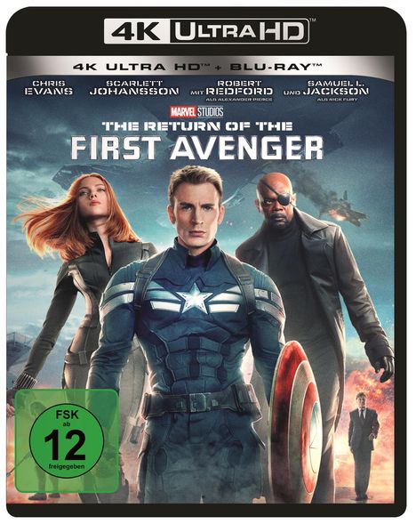 The Return of the First Avenger (Ultra HD Blu-ray &amp; Blu-ray), 1 Ultra HD Blu-ray und 1 Blu-ray Disc