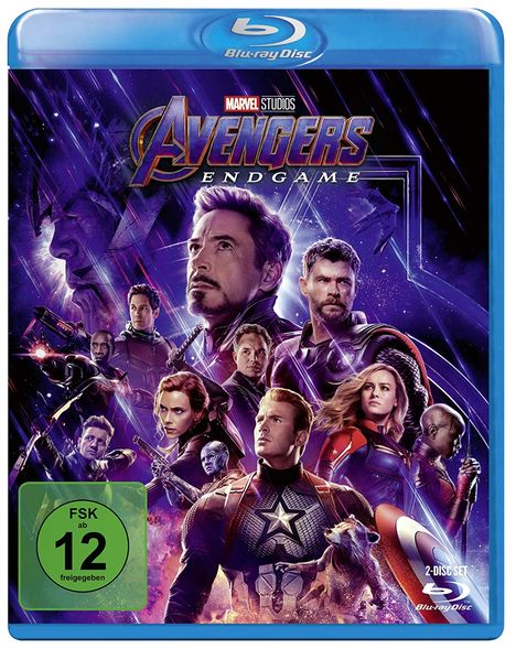 Avengers: Endgame (Blu-ray), 2 Blu-ray Discs