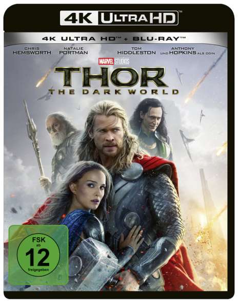 Thor - The Dark Kingdom (Ultra HD Blu-ray &amp; Blu-ray), 1 Ultra HD Blu-ray und 1 Blu-ray Disc
