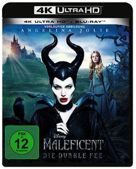 Maleficent - Die dunkle Fee (Ultra HD Blu-ray &amp; Blu-ray), 1 Ultra HD Blu-ray und 1 Blu-ray Disc