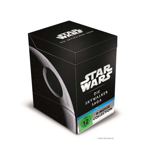 Star Wars 1-9: Die Skywalker Saga (Blu-ray), 18 Blu-ray Discs