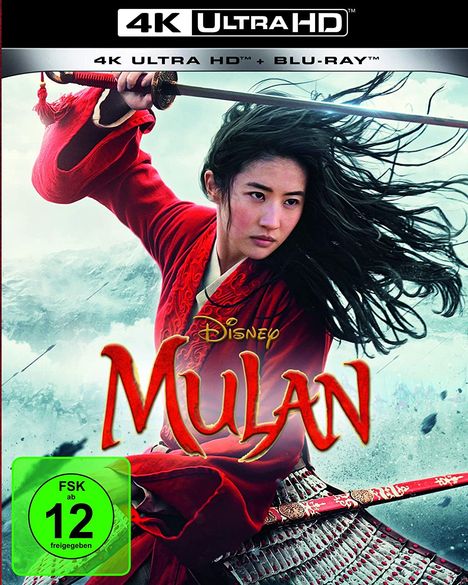 Mulan (2020) (Ultra HD Blu-ray &amp; Blu-ray), 1 Ultra HD Blu-ray und 1 Blu-ray Disc