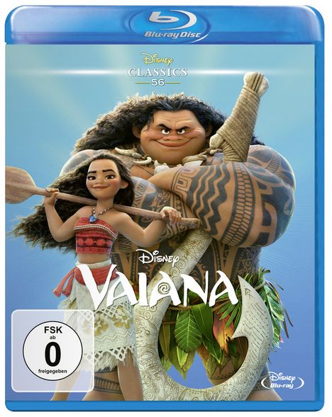 Vaiana (Blu-ray), Blu-ray Disc