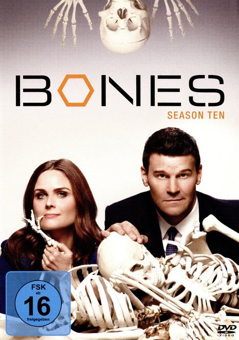 Bones - Die Knochenjägerin Staffel 10, 6 DVDs