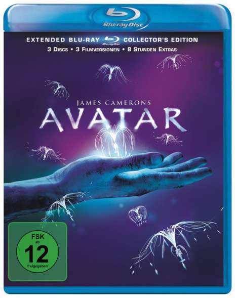 Avatar (Extended Collector's Edition) (Blu-ray), 3 Blu-ray Discs
