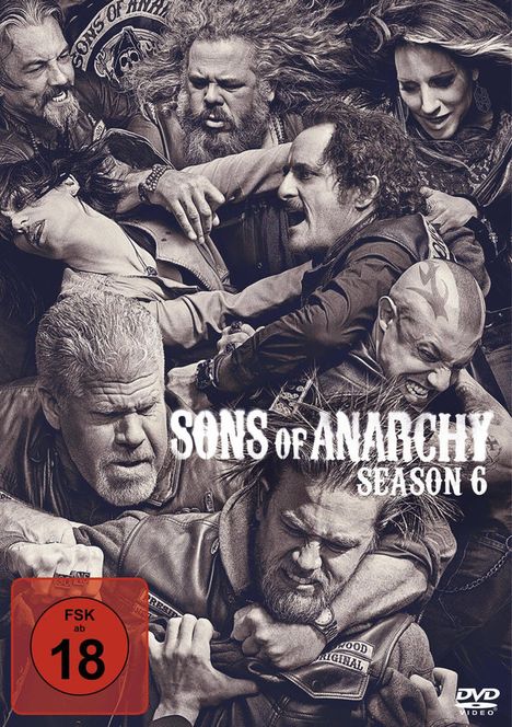 Sons of Anarchy Staffel 6, 4 DVDs