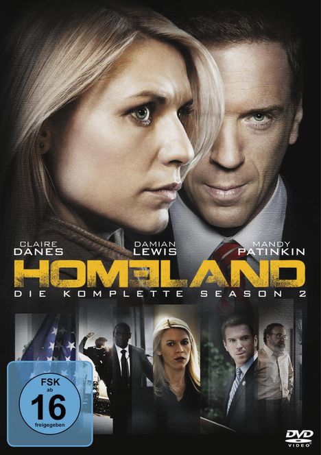 Homeland Staffel 2, 4 DVDs