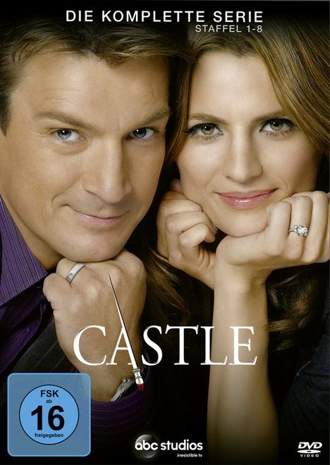 Castle (Komplette Serie), 45 DVDs