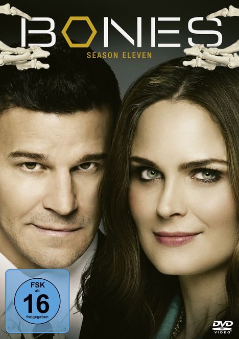 Bones - Die Knochenjägerin Staffel 11, 6 DVDs