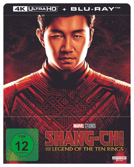 Shang-Chi and the Legend of the Ten Rings (Ultra HD Blu-ray &amp; Blu-ray im Steelbook), 1 Ultra HD Blu-ray und 1 Blu-ray Disc