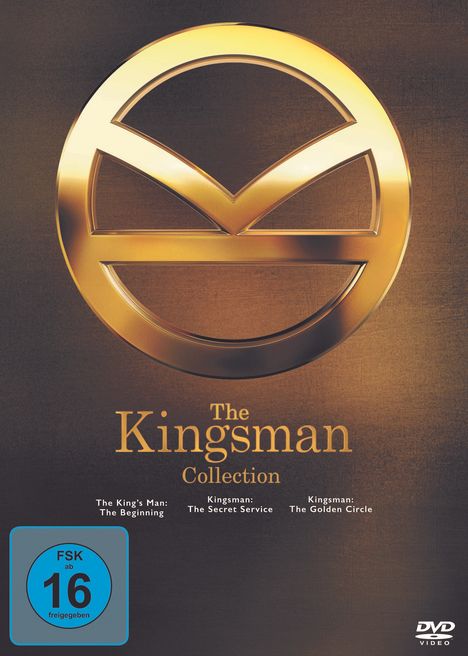 The Kingsman Collection, 3 DVDs