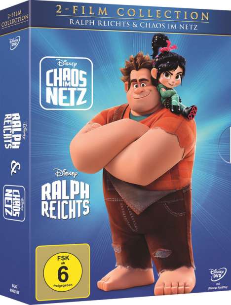 Ralph reicht's / Chaos im Netz, 2 DVDs