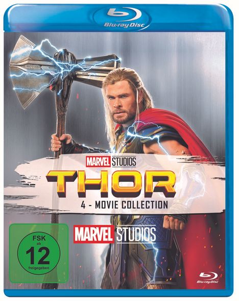 Thor: 4-Movie-Collection (Blu-ray), 4 Blu-ray Discs