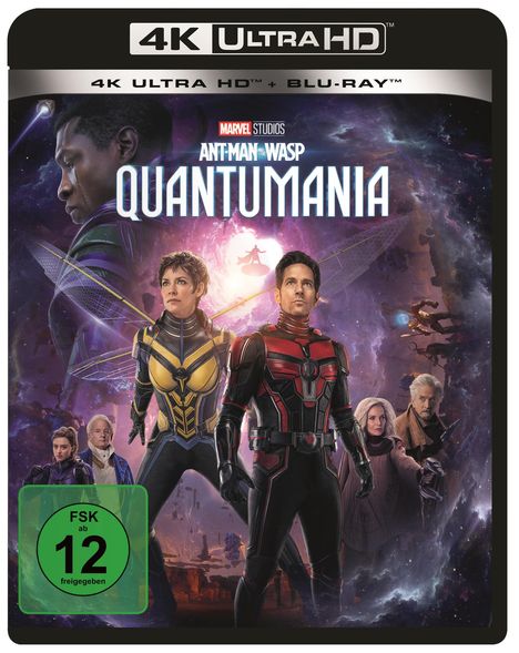 Ant-Man and the Wasp: Quantumania (Ultra HD Blu-ray &amp; Blu-ray), 1 Ultra HD Blu-ray und 1 Blu-ray Disc