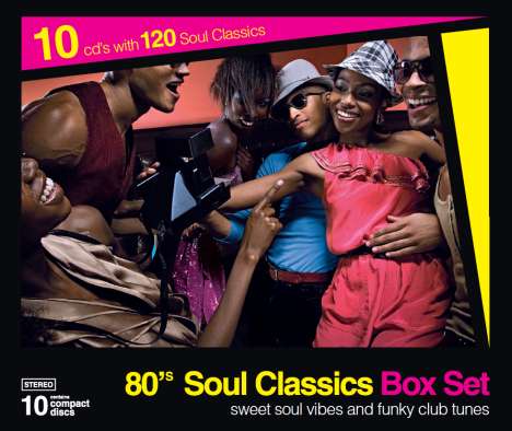 80's Soul Classics Vol.1 To 5 (Box-Set), 10 CDs