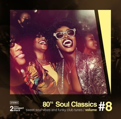 80's Soul Classics 8, 2 CDs