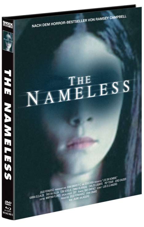 The Nameless (Blu-ray &amp; DVD im Mediabook), 1 Blu-ray Disc und 1 DVD