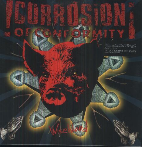 Corrosion Of Conformity: Wiseblood (180g) (Limited Numbered Edition) (Colored Vinyl), 2 LPs