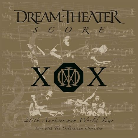 Dream Theater: Score: 20th Anniversary World Tour - Live With The Octavarium Orchestra (180g), 4 LPs