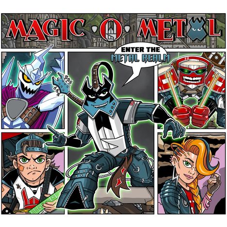 Magic O Metal: Enter The Metal Realm, CD