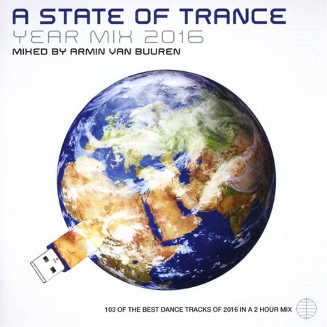Armin Van Buuren: A State Of Trance Yearmix 2016, 2 CDs