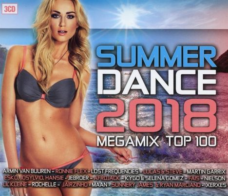 Summer Dance 2018 - Megamix Top 100, 3 CDs
