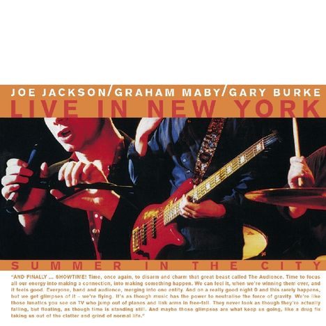 Joe Jackson (geb. 1954): Summer In The City: Live In New York 1999, CD