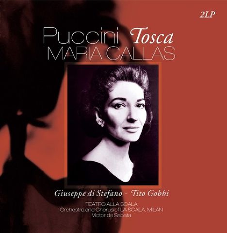 Giacomo Puccini (1858-1924): Tosca (180g), 2 LPs