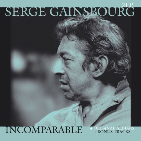 Serge Gainsbourg (1928-1991): Incomparable (remastered) (+6 Bonus Tracks), 2 LPs