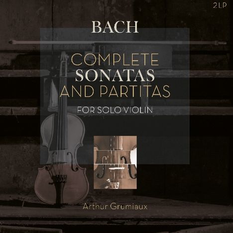 Johann Sebastian Bach (1685-1750): Sonaten &amp; Partiten für Violine BWV 1001-1006 (180g), 2 LPs