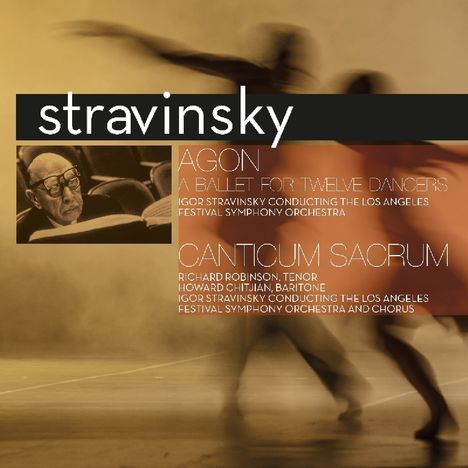 Igor Strawinsky (1882-1971): Agon-Ballett (180g), LP