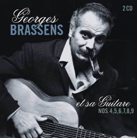 George Brassens (1921-1981): Et Sa Guitare Nos. 4, 5, 6,7, 8, 9, 2 CDs