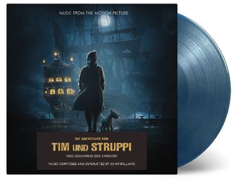 Filmmusik: Tim &amp; Struppi: Das Geheimnis der Einhorn (180g) (Limited Numbered Edition) (Translucent Blue/Gold Mixed Vinyl), 2 LPs