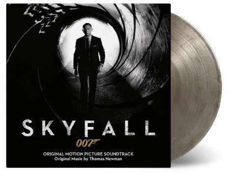 Filmmusik: Skyfall (180g) (Limited-Numbered-Edition) (Translucent/Black Vinyl), 2 LPs