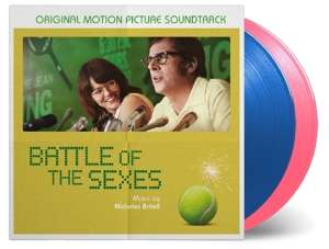 Filmmusik: Battle Of The Sexes (180g) (Limited Numbered Edition) (Blue &amp; Pink Vinyl), 2 LPs