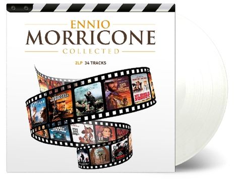 Ennio Morricone (1928-2020): Filmmusik: Collected (180g) (Limited-Numbered-Edition) (Clear Vinyl), 2 LPs