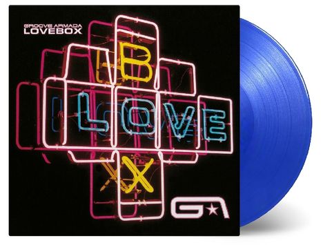 Groove Armada: Lovebox (180g) (Limited-Numbered-Edition) (Translucent Blue Vinyl), 2 LPs